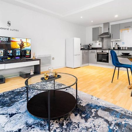 Beautiful Birmingham Central Spacious Apartment-Free Parking, Wifi, Contractors, Hs2, Bullring, Birmingham City Fc Exterior foto